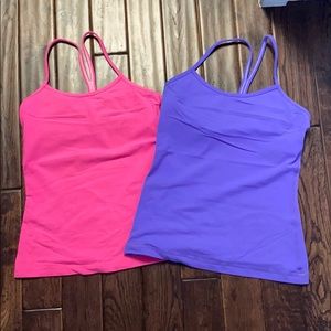 2 for 1 Lululemon power Y tanks